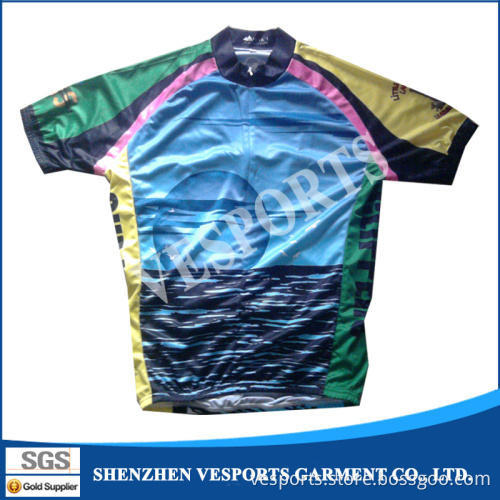Custom UV Protection Cycling Jersey